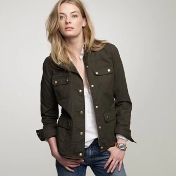 J. Crew The Downtown Field Jacket Size Small - Picture 1 of 9